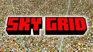 Thumbnail of the Minecraft Bedrock Marketplace product SKY GRID! created by Pickaxe Studios.