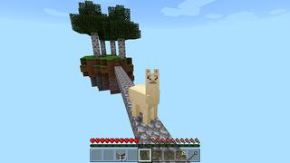 Screenshot of the Minecraft Bedrock Marketplace product Skyblock As A Mob! created by Pickaxe Studios.