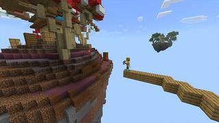 Screenshot of the Minecraft Bedrock Marketplace product SkyBlock Biomes created by Pickaxe Studios.