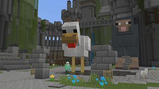 Screenshot of the Minecraft Bedrock Marketplace product Skyblock GIANT Mobs created by Pickaxe Studios.