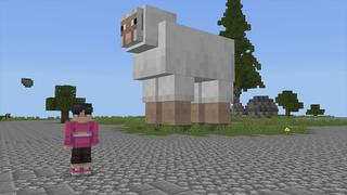 Screenshot of the Minecraft Bedrock Marketplace product Skyblock GIANT Mobs created by Pickaxe Studios.