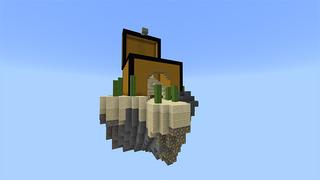 Screenshot of the Minecraft Bedrock Marketplace product Skyblock Inside Chests created by Pickaxe Studios.