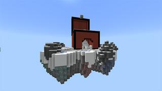Screenshot of the Minecraft Bedrock Marketplace product Skyblock Inside Chests created by Pickaxe Studios.