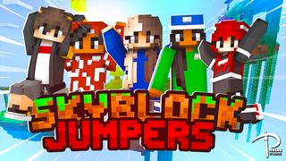Thumbnail of the Minecraft Bedrock Marketplace product Skyblock Jumpers created by Pickaxe Studios.