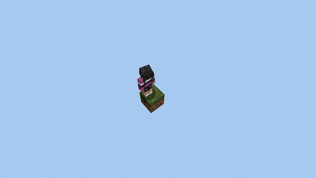 Screenshot of the Minecraft Bedrock Marketplace product SKYBLOCK ONE BLOCK CLASSIC! created by Pickaxe Studios.