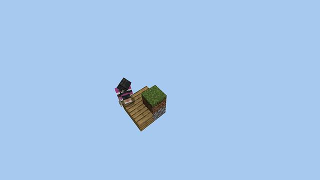 Screenshot of the Minecraft Bedrock Marketplace product SKYBLOCK ONE BLOCK CLASSIC! created by Pickaxe Studios.