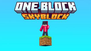 Thumbnail of the Minecraft Bedrock Marketplace product Skyblock One Block created by Pickaxe Studios.