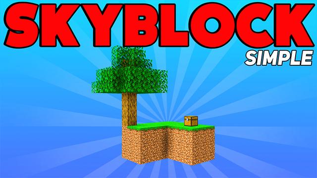 Thumbnail of the Minecraft Bedrock Marketplace product Skyblock Simple created by Pickaxe Studios.