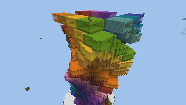Screenshot of the Minecraft Bedrock Marketplace product Skyblock SMP! created by Pickaxe Studios.