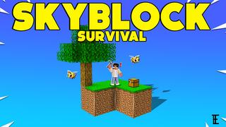 Thumbnail of the Minecraft Bedrock Marketplace product SKYBLOCK SURVIVAL created by Pickaxe Studios.