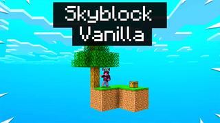 Thumbnail of the Minecraft Bedrock Marketplace product Skyblock Vanilla created by Pickaxe Studios.
