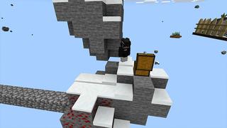 Screenshot of the Minecraft Bedrock Marketplace product Skyblock World created by Pickaxe Studios.