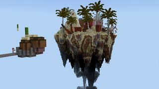 Screenshot of the Minecraft Bedrock Marketplace product SKYBLOCK! created by Pickaxe Studios.