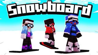 Thumbnail of the Minecraft Bedrock Marketplace product SNOWBOARD created by Pickaxe Studios.