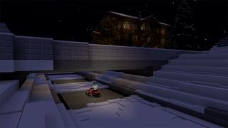 Screenshot of the Minecraft Bedrock Marketplace product Snowmobile World created by Pickaxe Studios.