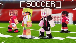Thumbnail of the Minecraft Bedrock Marketplace product SOCCER! created by Pickaxe Studios.