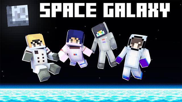Thumbnail of the Minecraft Bedrock Marketplace product SPACE GALAXY created by Pickaxe Studios.