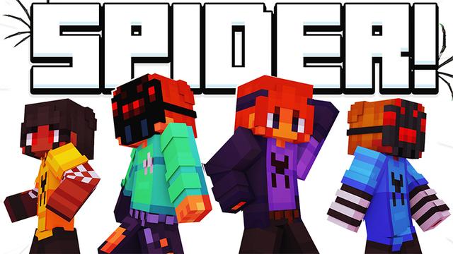 Thumbnail of the Minecraft Bedrock Marketplace product SPIDER! created by Pickaxe Studios.