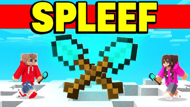 Thumbnail of the Minecraft Bedrock Marketplace product SPLEEF! created by Pickaxe Studios.