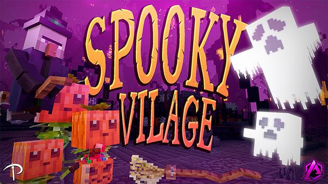 Thumbnail of the Minecraft Bedrock Marketplace product Spooky Village created by Pickaxe Studios.