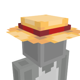 Thumbnail of the Minecraft Bedrock Marketplace product Straw Hat created by Pickaxe Studios.
