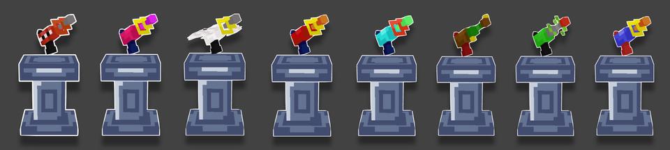 Panorama of the Minecraft Bedrock Marketplace product Super Lasers created by Pickaxe Studios.