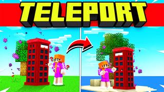 Thumbnail of the Minecraft Bedrock Marketplace product TELEPORT! created by Pickaxe Studios.