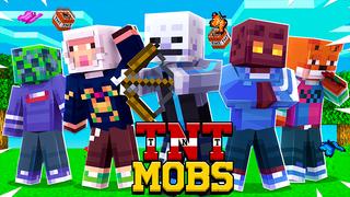 Thumbnail of the Minecraft Bedrock Marketplace product TNT Mobs created by Pickaxe Studios.