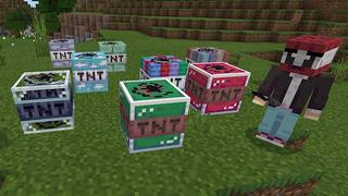 Screenshot of the Minecraft Bedrock Marketplace product TNT+ created by Pickaxe Studios.
