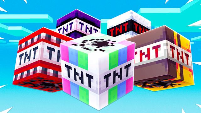 Thumbnail of the Minecraft Bedrock Marketplace product TNT+ created by Pickaxe Studios.
