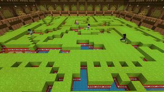 Screenshot of the Minecraft Bedrock Marketplace product TNT RUN created by Pickaxe Studios.