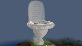 Screenshot of the Minecraft Bedrock Marketplace product TOILET BUNKER created by Pickaxe Studios.