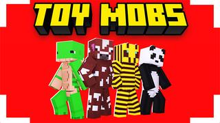 Thumbnail of the Minecraft Bedrock Marketplace product TOY MOBS created by Pickaxe Studios.