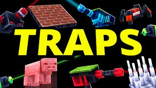 Thumbnail of the Minecraft Bedrock Marketplace product TRAPS created by Pickaxe Studios.