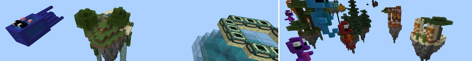Underwater Skyblock by Pickaxe Studios | CHUNK - Minecraft Bedrock ...