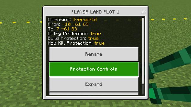 Screenshot of the Minecraft Bedrock Marketplace product UTILITIES Add-On created by Pickaxe Studios.