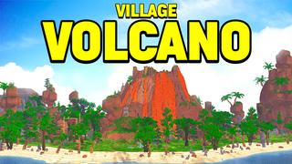 Thumbnail of the Minecraft Bedrock Marketplace product Dorf Vulkan created by Pickaxe Studios.