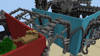 Screenshot of the Minecraft Bedrock Marketplace product WALLS created by Pickaxe Studios.