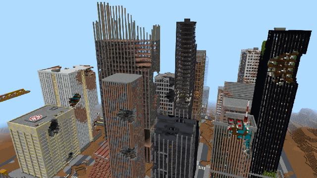 Screenshot of the Minecraft Bedrock Marketplace product WASTELAND created by Pickaxe Studios.