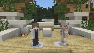 Screenshot of the Minecraft Bedrock Marketplace product Wedding - Roleplay World created by Pickaxe Studios.
