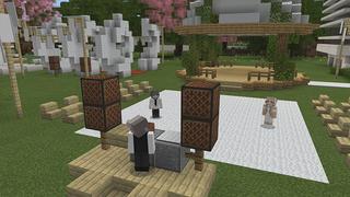 Screenshot of the Minecraft Bedrock Marketplace product Wedding - Roleplay World created by Pickaxe Studios.