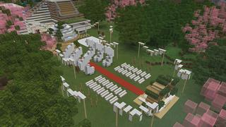 Screenshot of the Minecraft Bedrock Marketplace product Wedding - Roleplay World created by Pickaxe Studios.