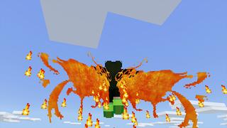 Screenshot of the Minecraft Bedrock Marketplace product WINGS++ created by Pickaxe Studios.