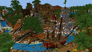 Screenshot of the Minecraft Bedrock Marketplace product WINGS++ created by Pickaxe Studios.