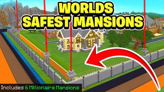 Thumbnail of the Minecraft Bedrock Marketplace product Die sichersten Villen der Welt created by Pickaxe Studios.