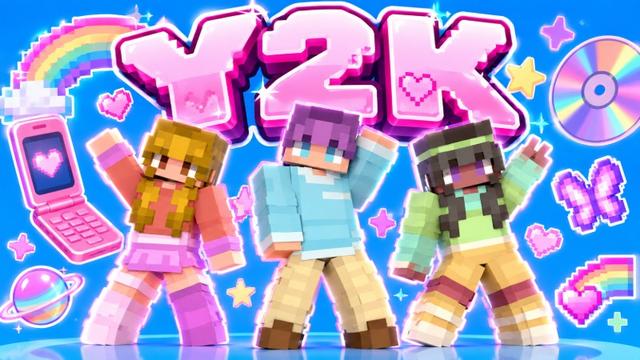 Thumbnail of the Minecraft Bedrock Marketplace product Y2K Style created by Pickaxe Studios.