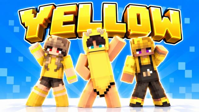 Thumbnail of the Minecraft Bedrock Marketplace product Yellow created by Pickaxe Studios.