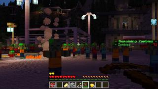 Screenshot of the Minecraft Bedrock Marketplace product ZOMBIE created by Pickaxe Studios.