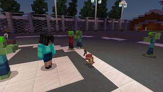 Screenshot of the Minecraft Bedrock Marketplace product ZOMBIE created by Pickaxe Studios.