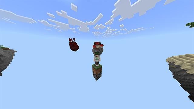 Screenshot of the Minecraft Bedrock Marketplace product 100 Days Oneblock created by Piki Studios.